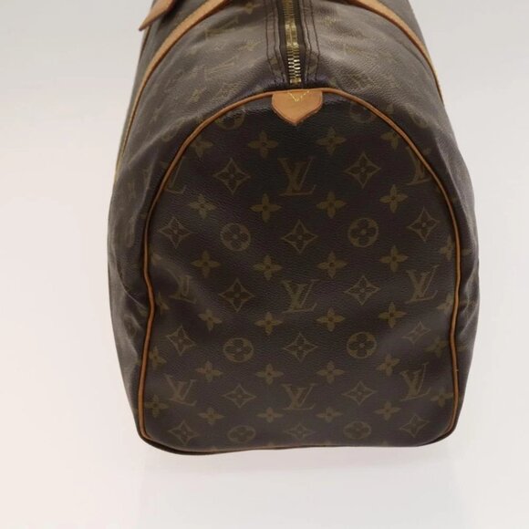 LOUIS VUITTON Monogram Keepall 50 Boston Bag M41426 LV Auth 118838 - Picture 9 of 16